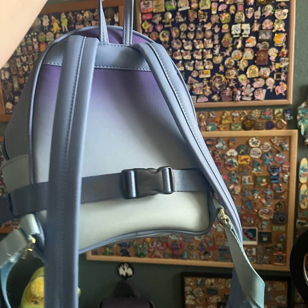 Disney Atlantis Chibi 2 In 1 Backpack & Fanny Pack- Box Lunch Exclusive - Picture 2 of 2